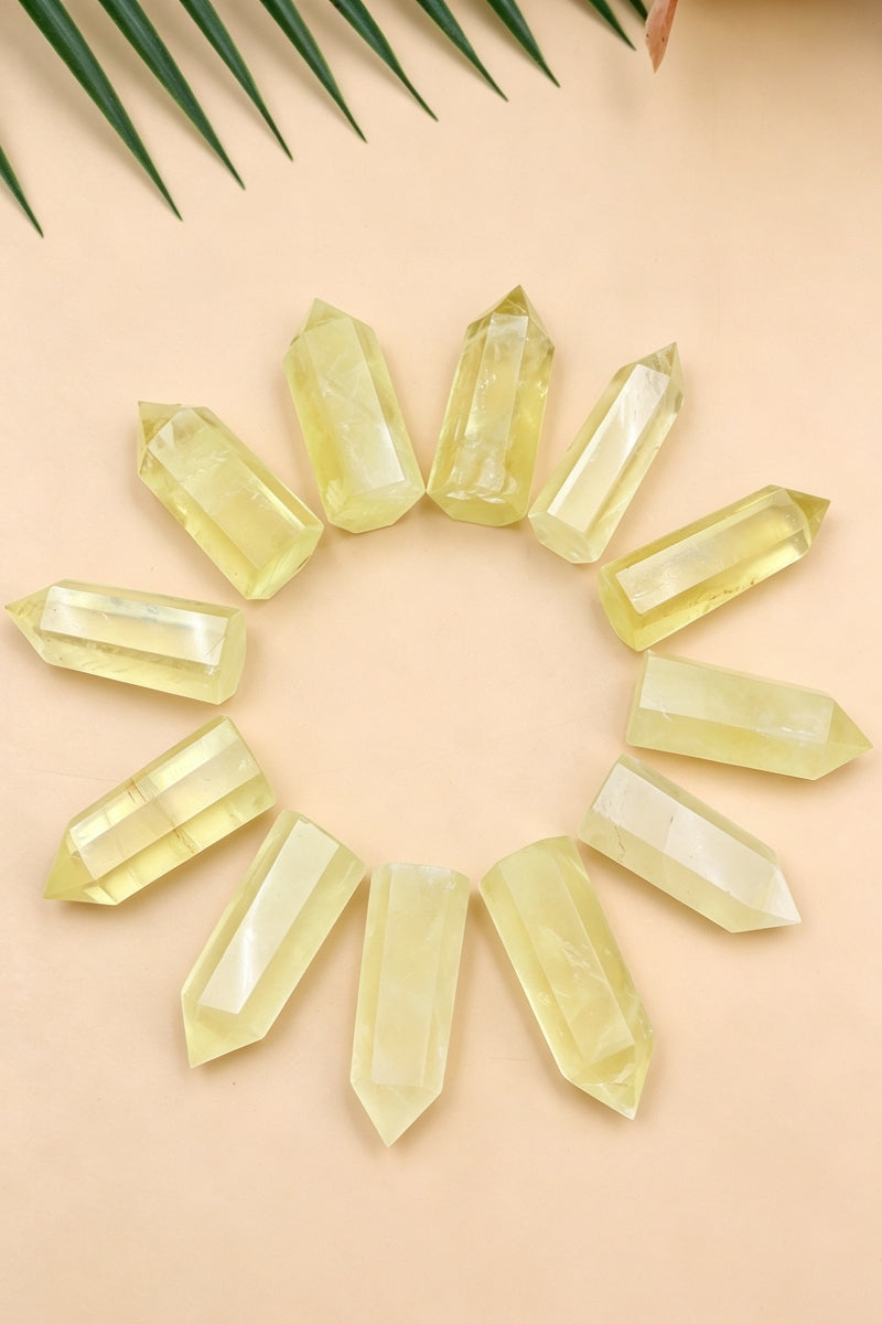 Natural Citrine Towers Tall 1.57"-3.94"