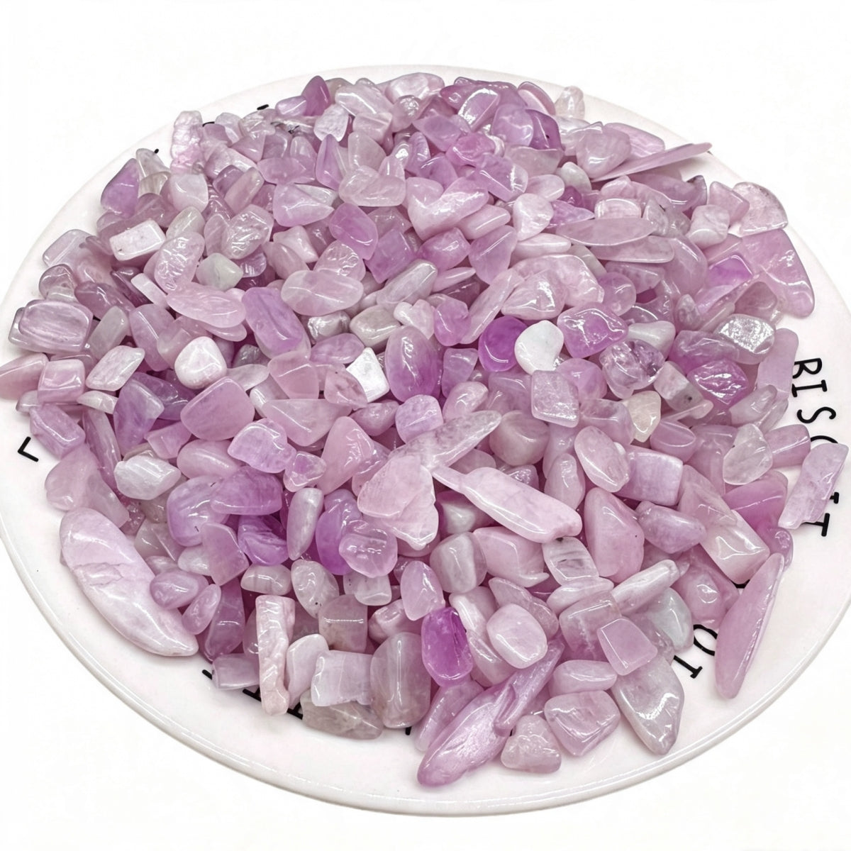 Natural Kunzite Chips Small Tumbles 100g