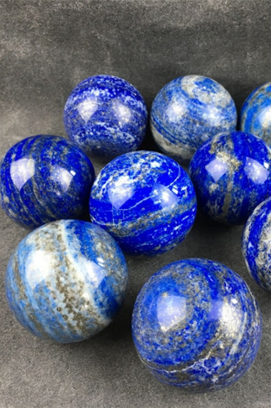 Natural Lapis Sphere Crystal Balls
