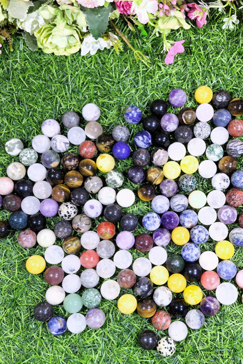 Natural Mixed Small Crystal Balls 100g
