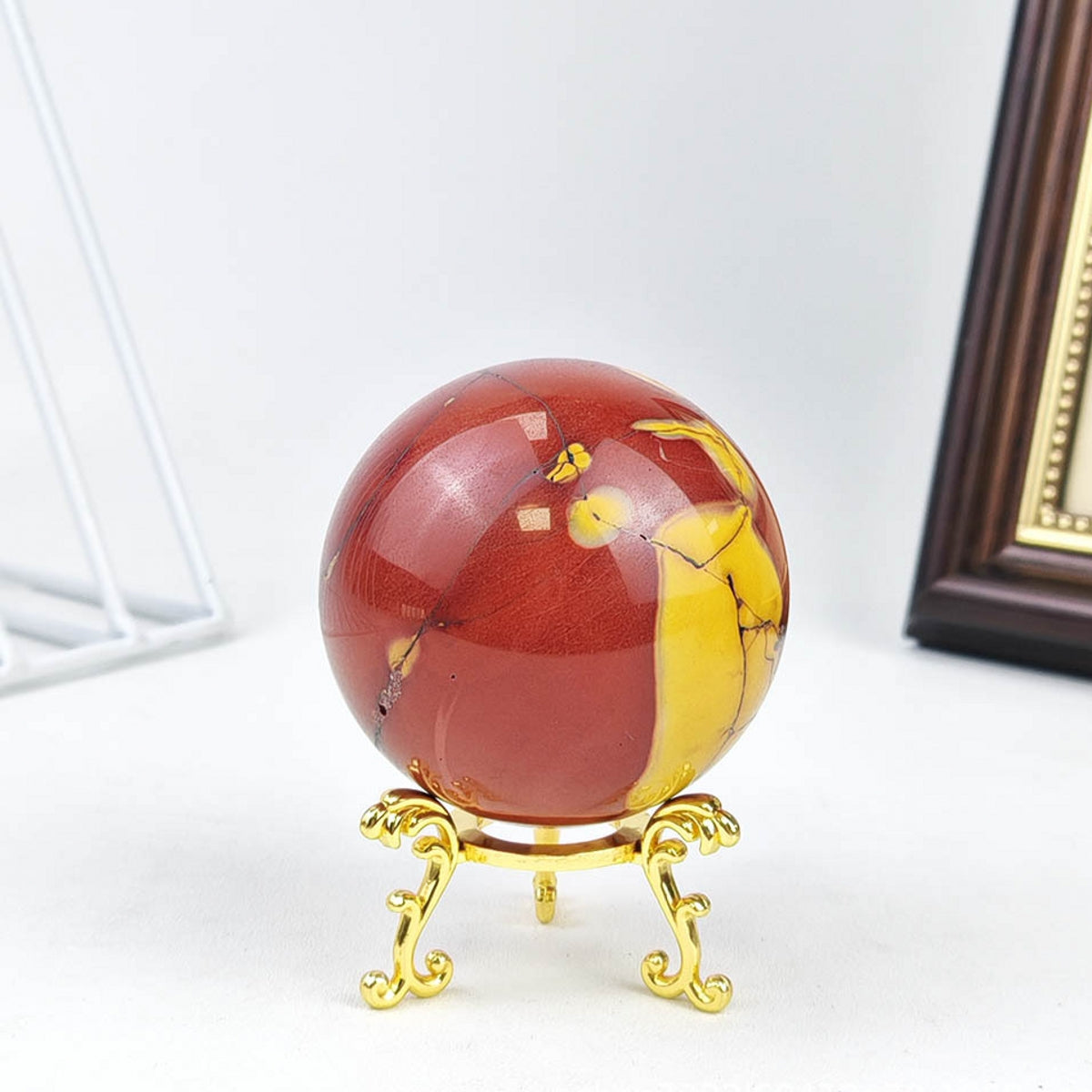 Natural Moonkite Spheres Crystal Balls 2.17"