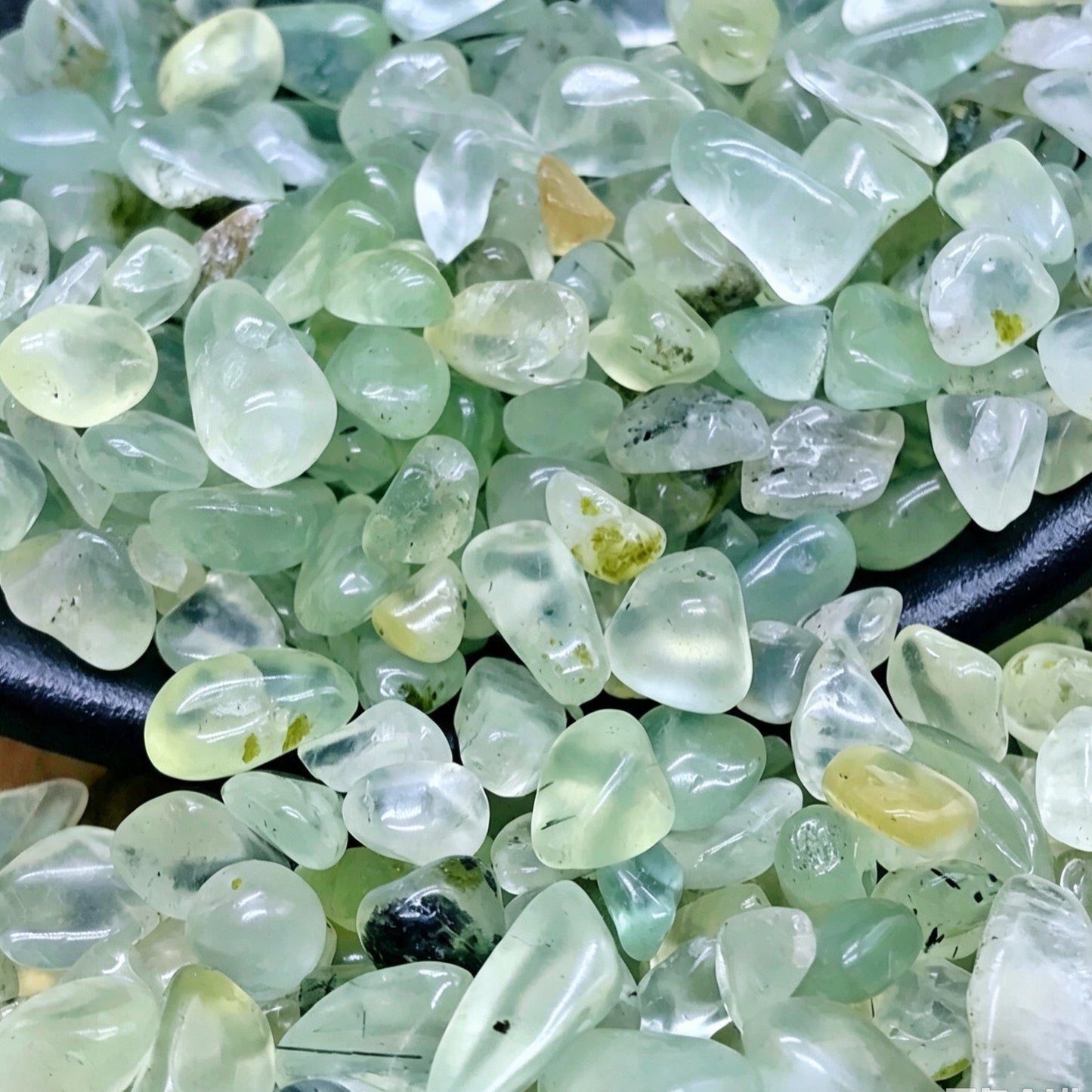 Natural Prehnite Chips Small Tumbles 100g