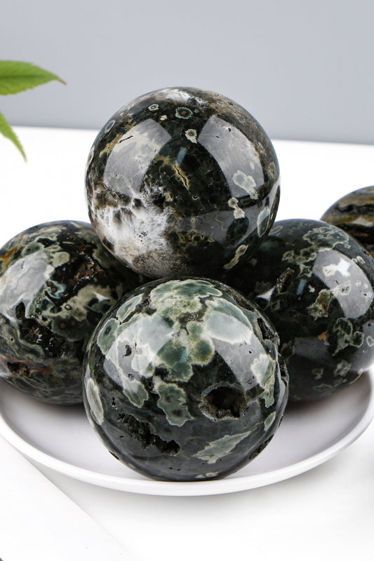 Rain Forest Sphere Crystal Balls 2.36"