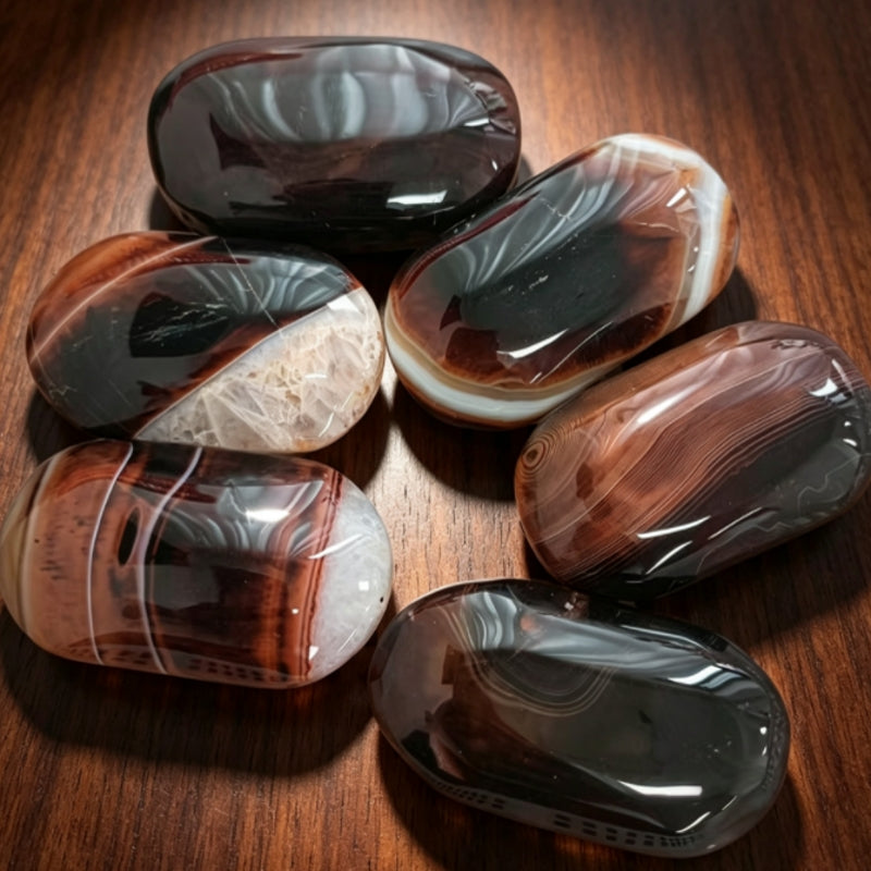 Natural Sardonyx Palm Stone Combo 100g