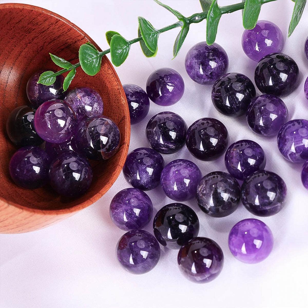 Natural Uruguayan Amethyst Small Sphere 0.71"
