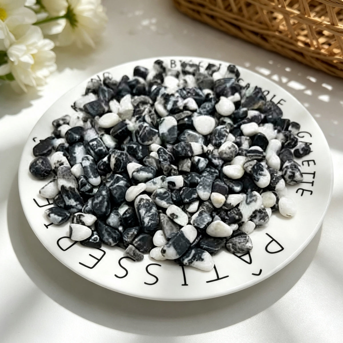 Natural Zebra Chips Small Tumbles 100g