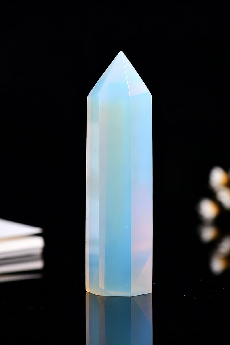 Opalite Fire Quartz Pink Opal Towers 1.97" Tall