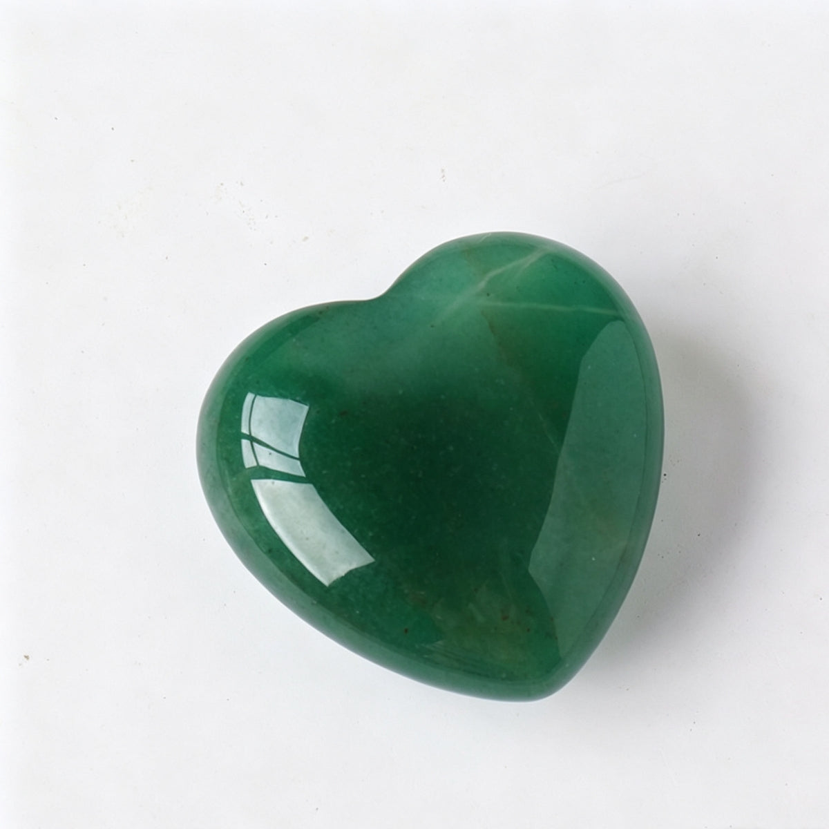 Opalite Green Aventurine Blue Aventurine Crystal Hearts Plam Stone 1.18"