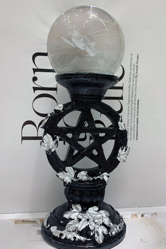 Pentagram Sphere Holders Ball Bases 4.92″