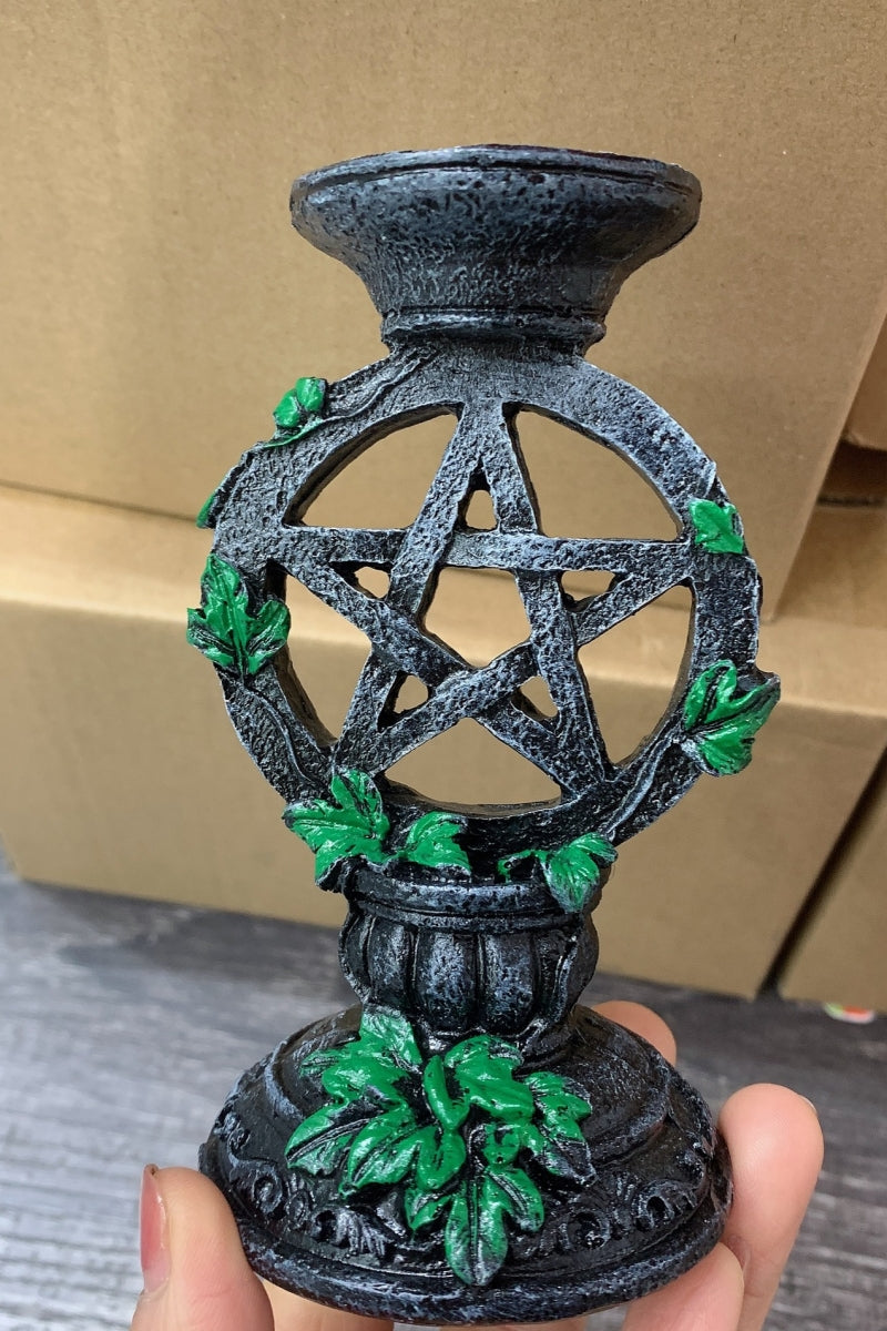 Pentagram Sphere Holders Ball Bases 4.92″