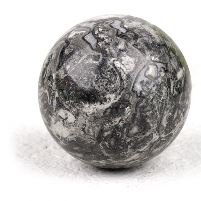 Piccaso Picture Jasper Pink Opal Sphere Crystal Balls 1.96"