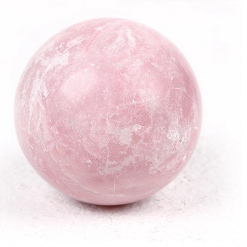Piccaso Picture Jasper Pink Opal Sphere Crystal Balls 1.96"