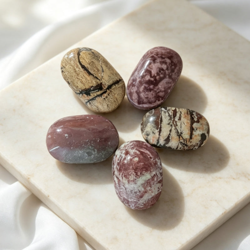 Picture Jasper Palm Stone 100g