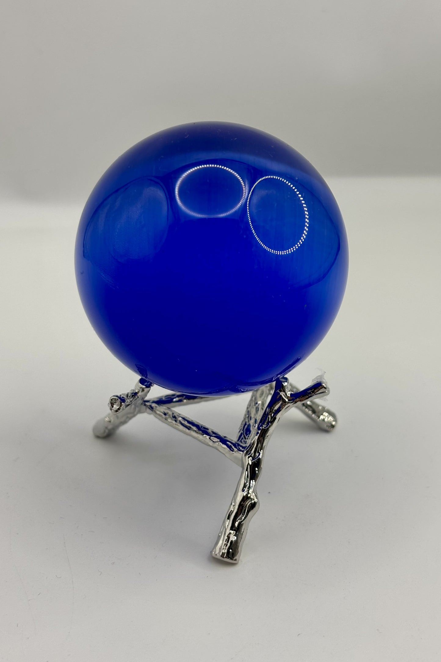 Pretty Flashy Cat's Eye Spheres in Different Colors