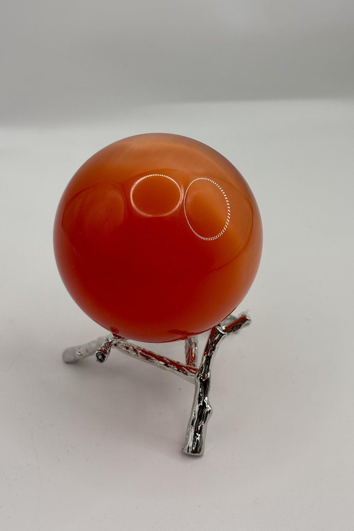 Pretty Flashy Cat's Eye Spheres in Different Colors