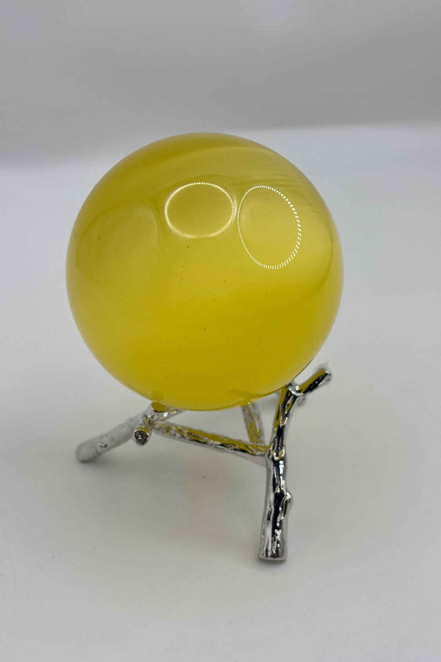 Pretty Flashy Cat's Eye Spheres in Different Colors