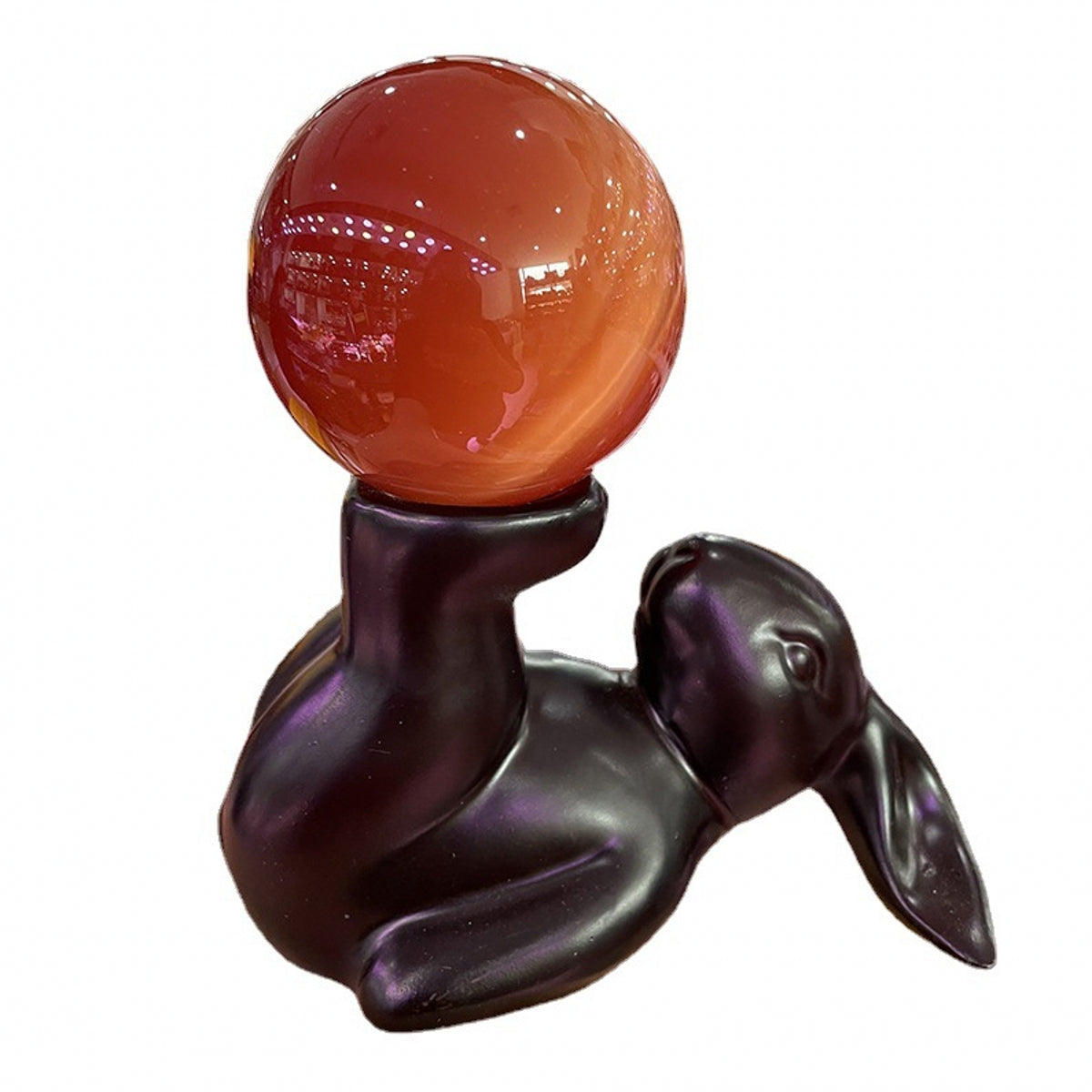 Resin Rabbit Base Stand Sphere Holders
