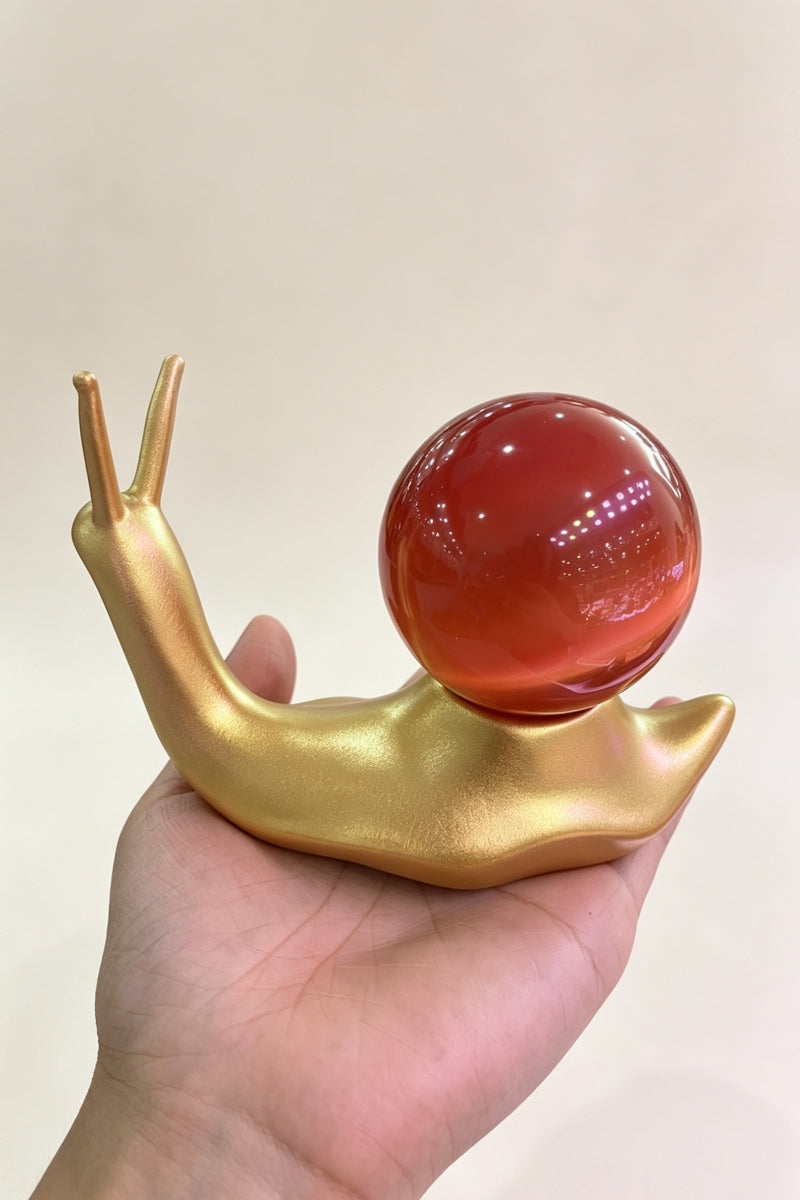 Resin Snail Base Stand Sphere Holders