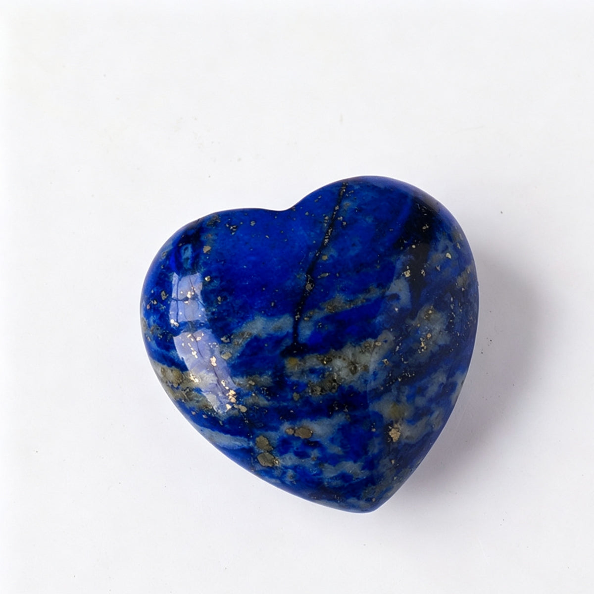 Rhodonite Lapis Red Strawberry Crystal Hearts Plam Stone 1.18"