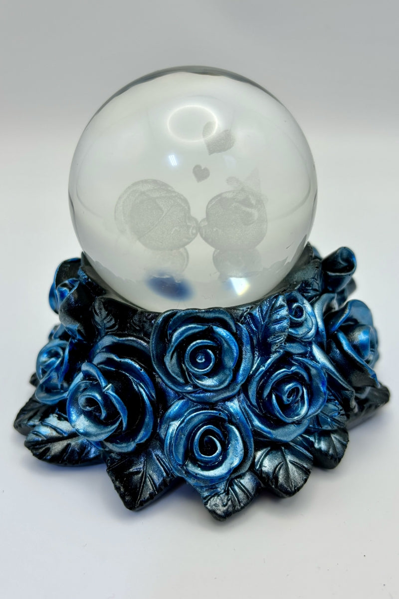 Rose Flower Sphere Holder