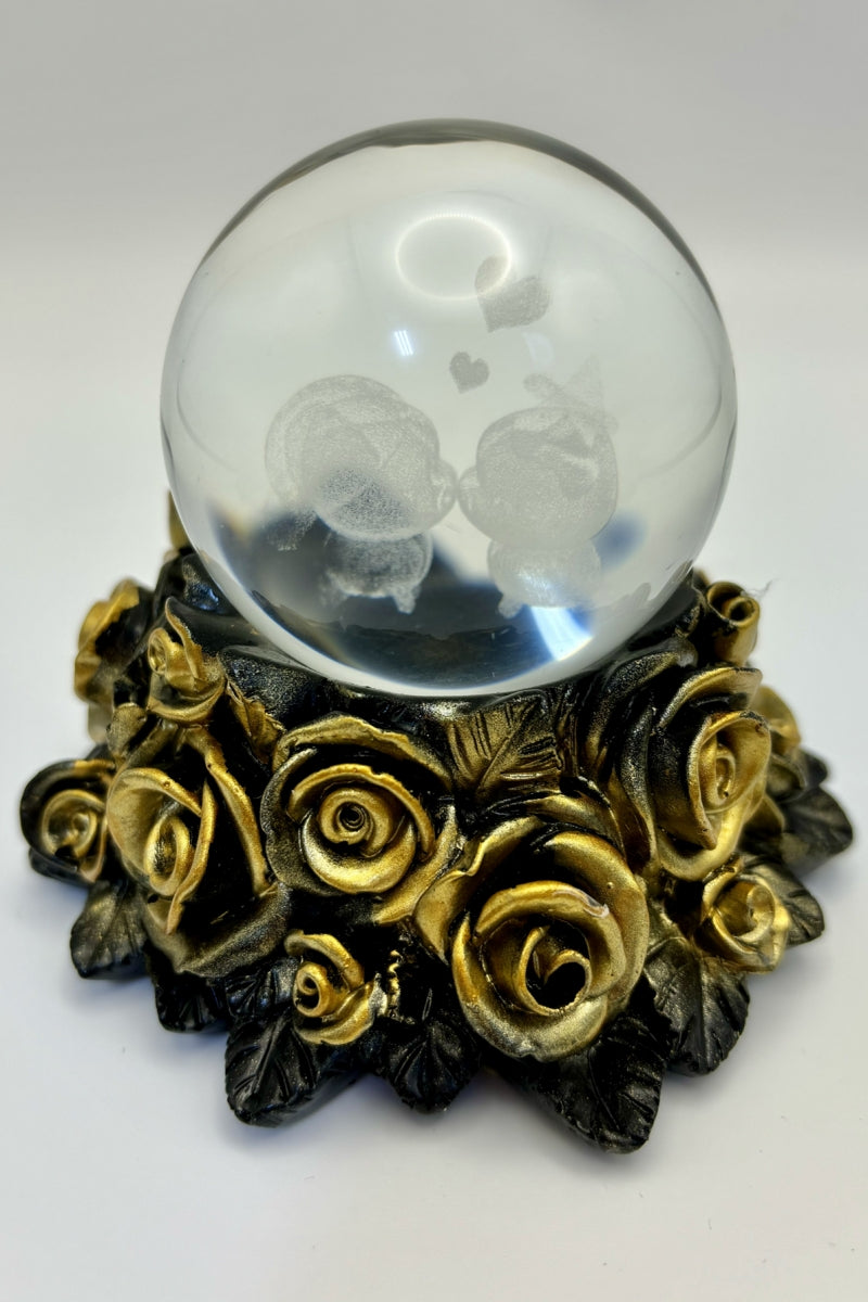 Rose Flower Sphere Holder