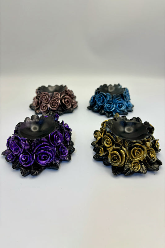 Rose Flower Sphere Holder