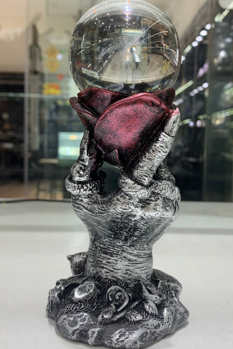 Rose Hand Sphere Holders Cluster Bases