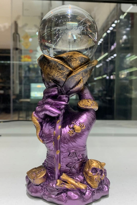 Rose Hand Sphere Holders Cluster Bases