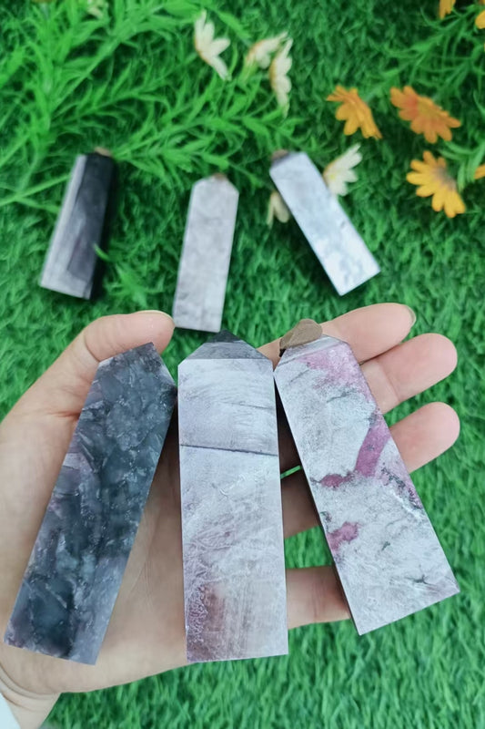 Shining Purple Mica Tower 3.03"