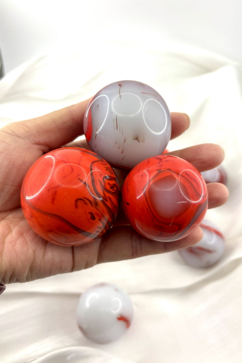 Small Chicken Blood Spheres 1.81"