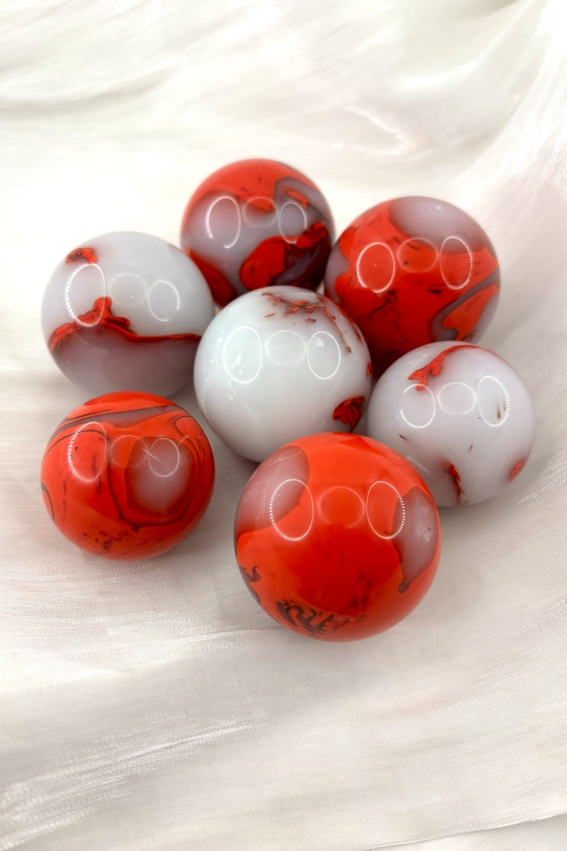Small Chicken Blood Spheres 1.81"