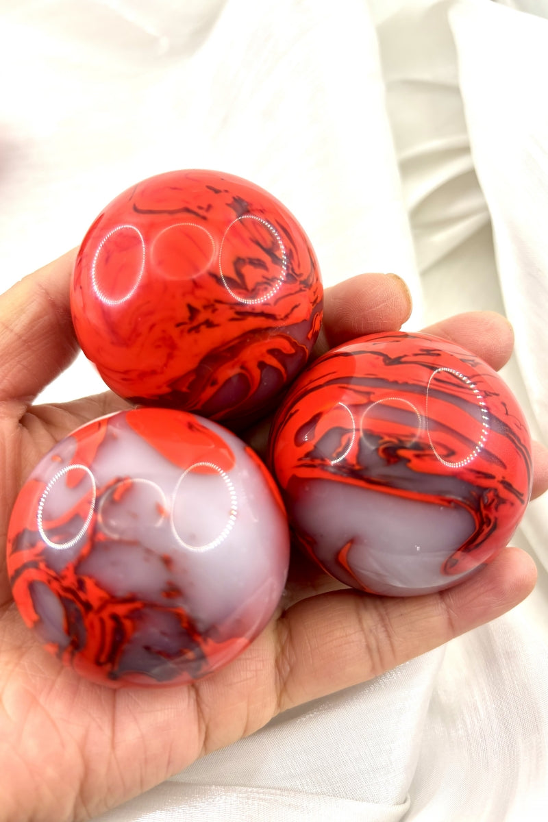 Small Chicken Blood Spheres 1.81"
