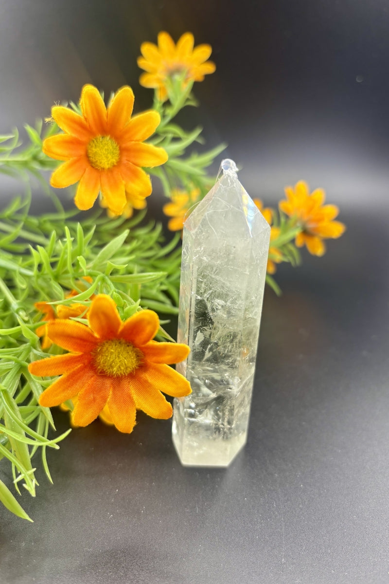 Small Green Quartz Towers 3.15" Tall