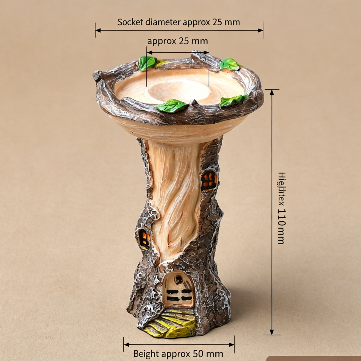 Treehouse Resin Ornament Sphere Holders