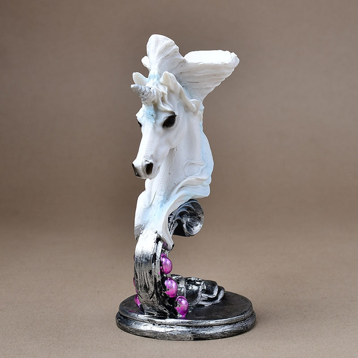 Unicorn Figurine Resin Sphere Holders