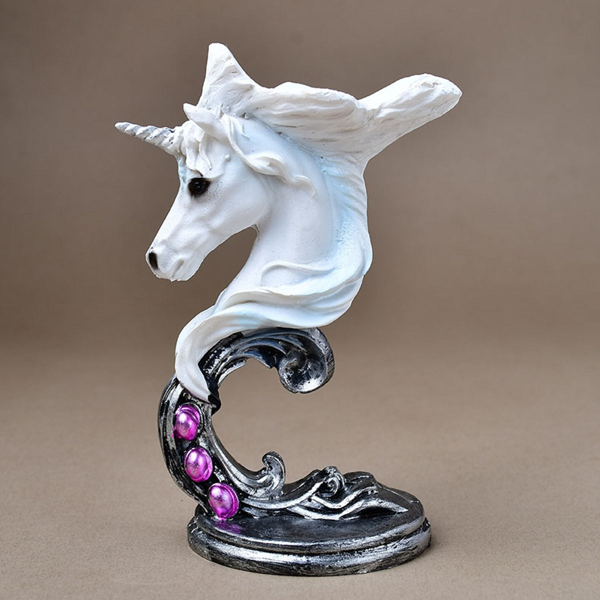Unicorn Figurine Resin Sphere Holders