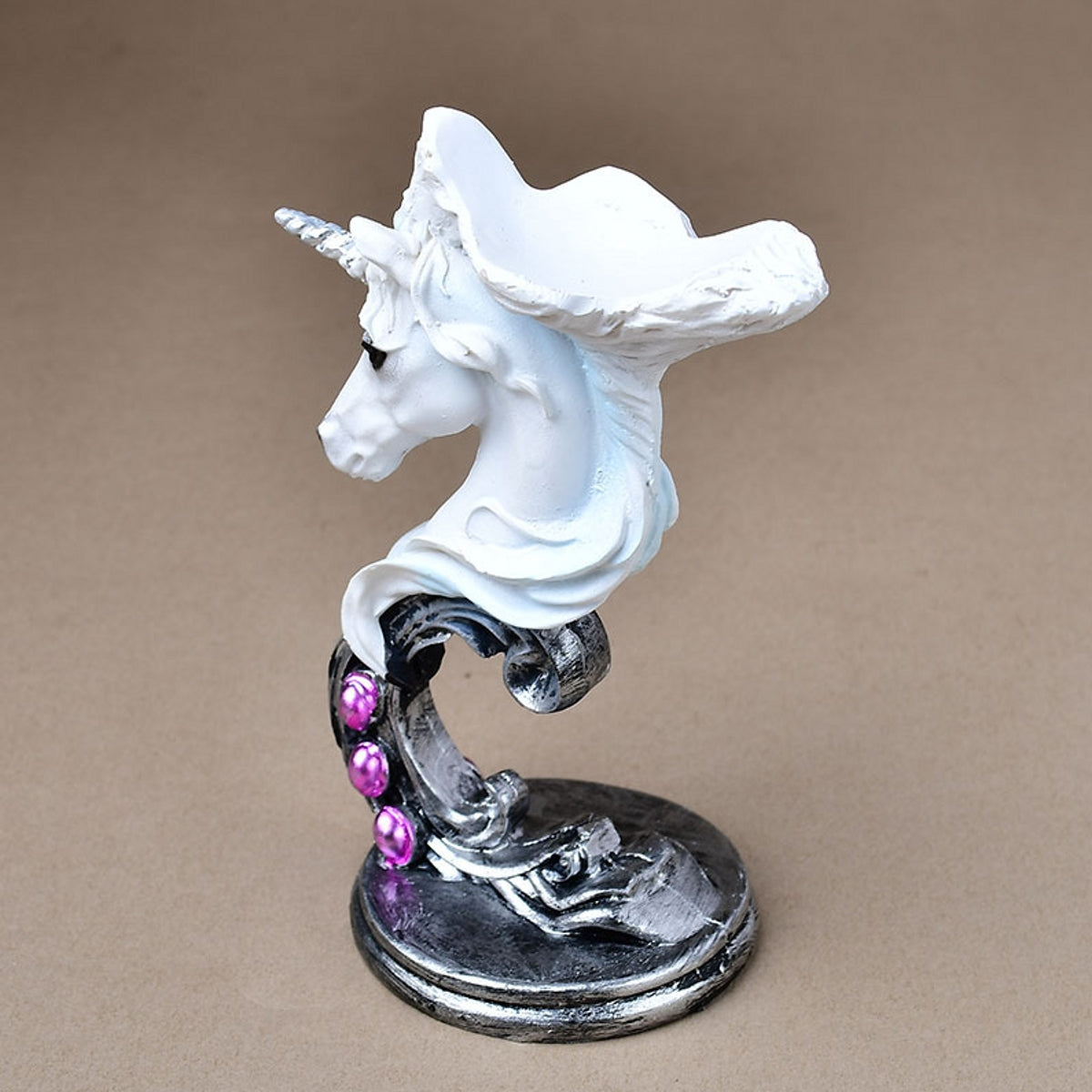 Unicorn Figurine Resin Sphere Holders