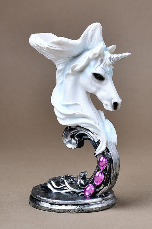 Unicorn Figurine Resin Sphere Holders