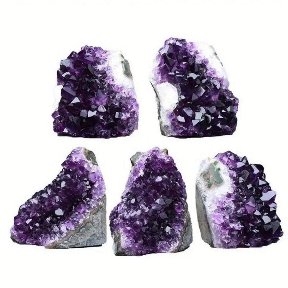 Uruguay Druzy Amethyst Clusters Natural Crystal Decorations