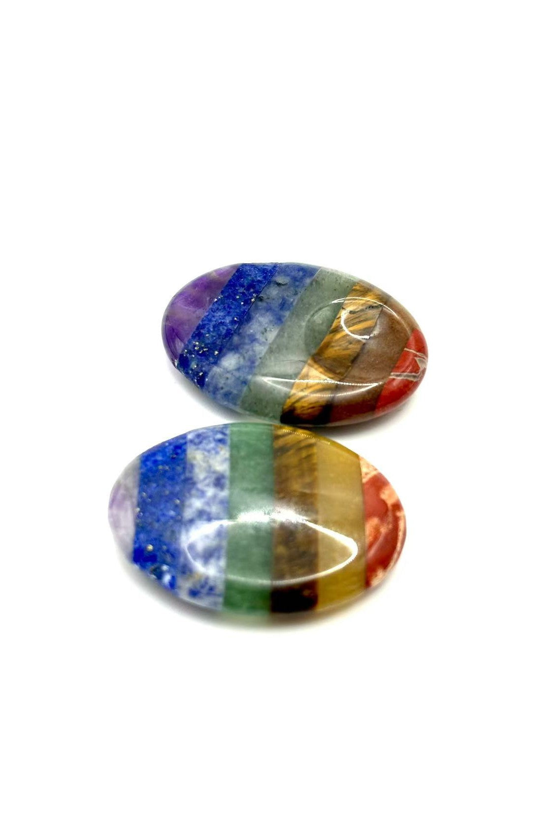 Chakra Worry Stone Bundle 10 Pieces Thumb Stones